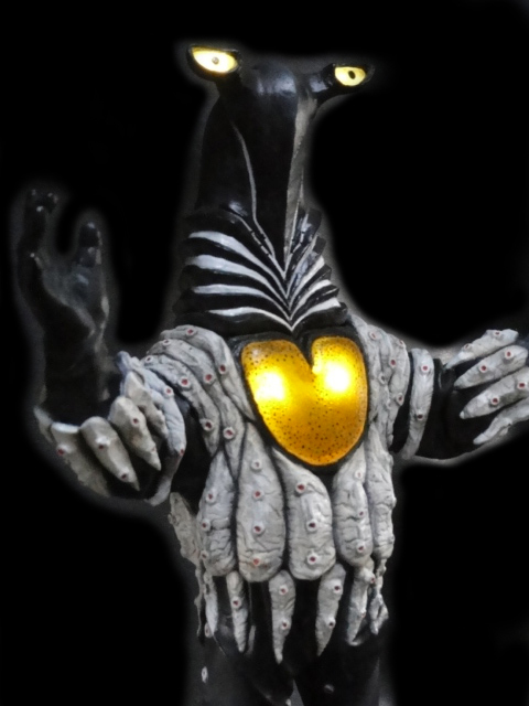 ビリケン商会 ペガッサ星人 発光改造 - 趣味の模型製作 さとさん工房