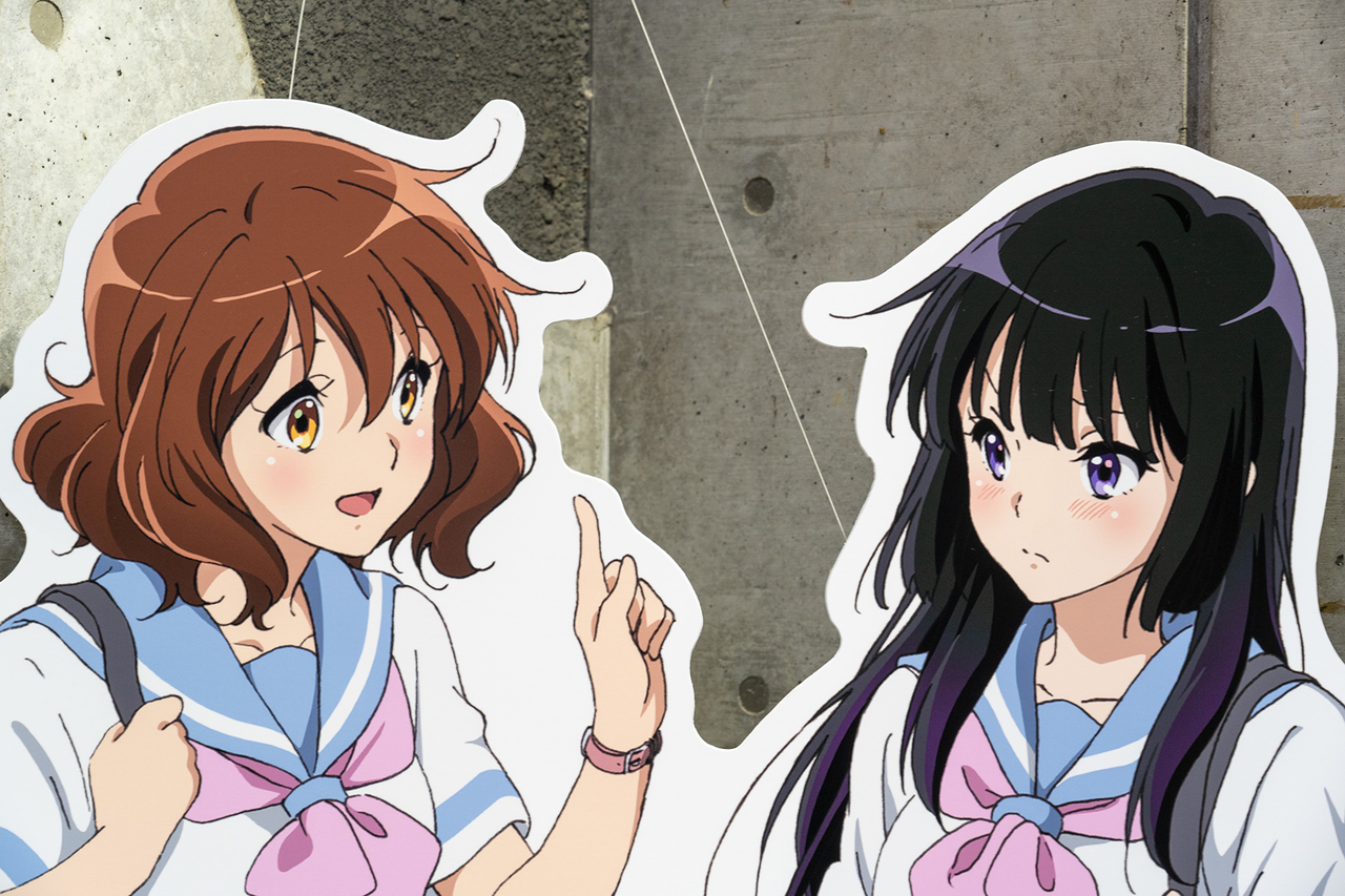 京阪電車×『響け！ ユーフォニアム』2019」コラボ企画、等身大パネル