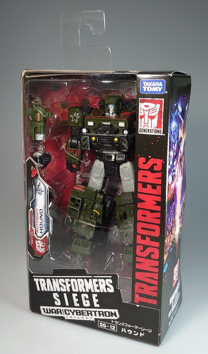 トランスフォーマー シージシリーズ SG-12 ハウンド レビュー - レイド