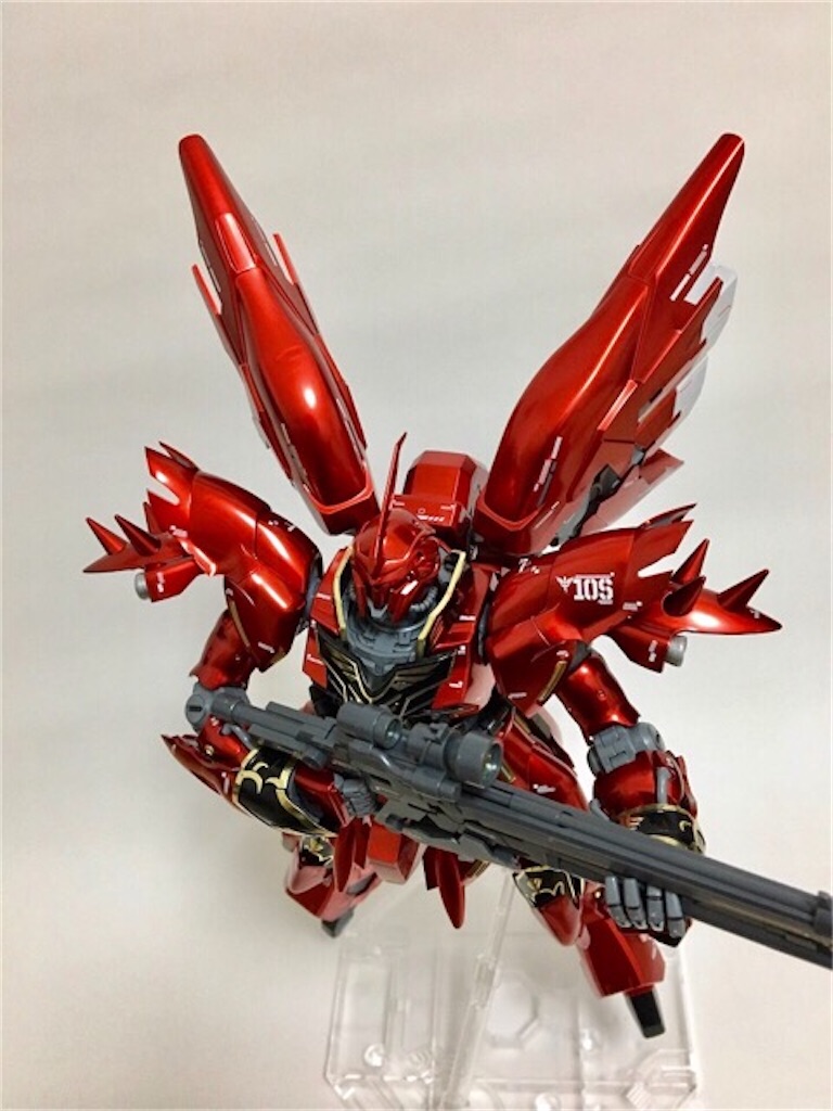 ガンプラ MG シナンジュ Ver.Ka チタニウムフィニッシュ 完成 - つくり