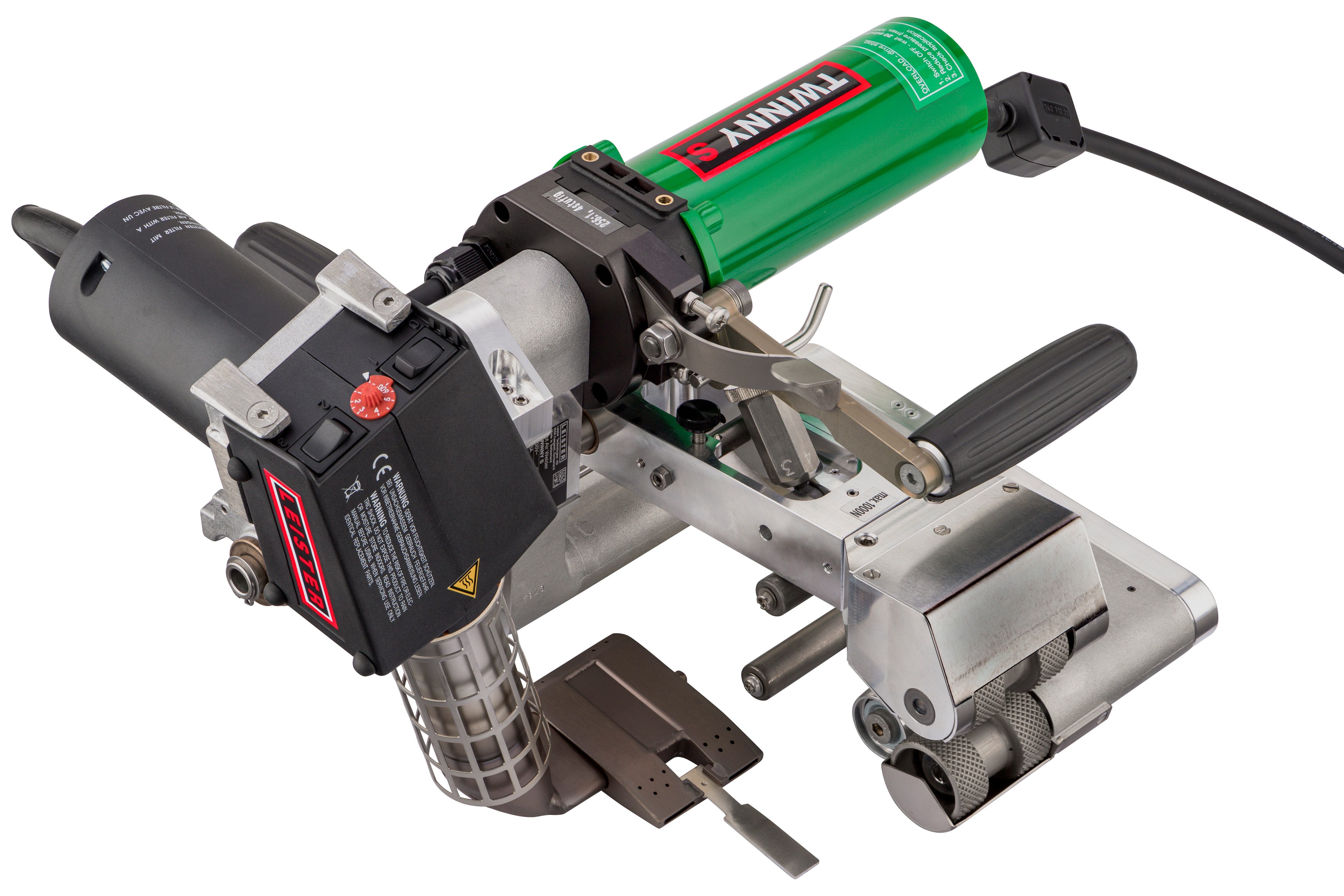 Leister TWINNY S, 120V/1900W, combi-wedge long, 256:1, w/o plug