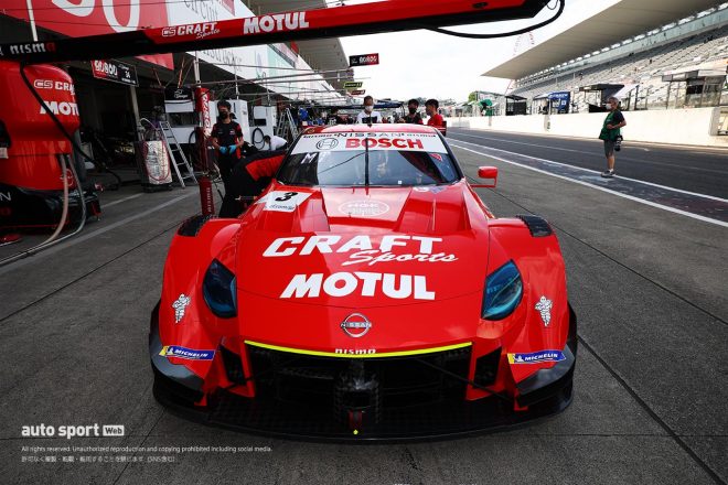 継続使用できるパーツはゼロ……全損のCRAFTSPORTS MOTUL Z、エンジン