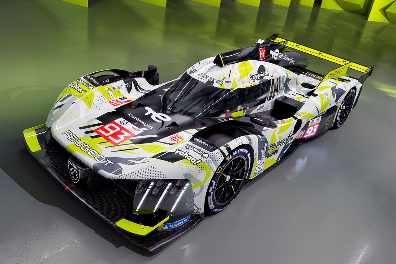 ついにリヤウイング備わる。プジョー9X8の改良型が初公開、WEC第2戦