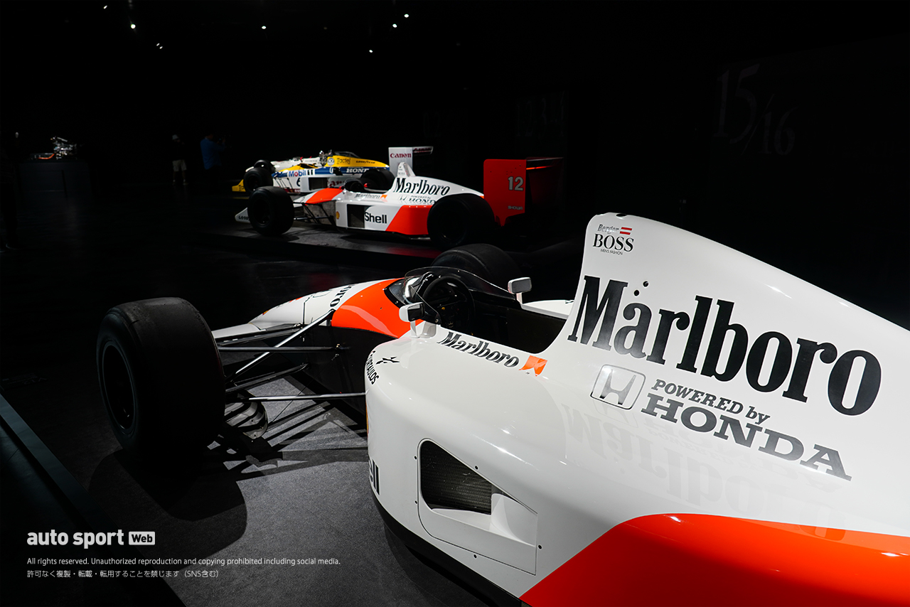 Honda RACING Galleryに展示されているマクラーレン・ホンダ MP4/6