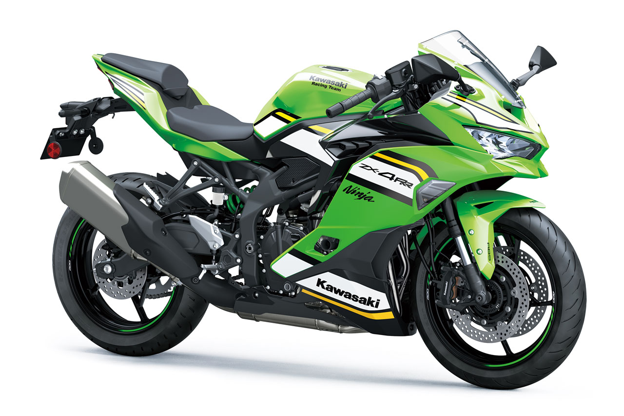 カワサキ、『Ninja ZX-4R SE／ZX-4RR KRT EDITION』のカラーと