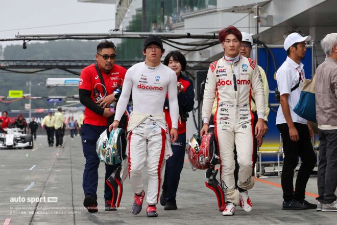 全日本スーパーフォーミュラ選手権第9戦・第10戦の専有走行2回目は牧野
