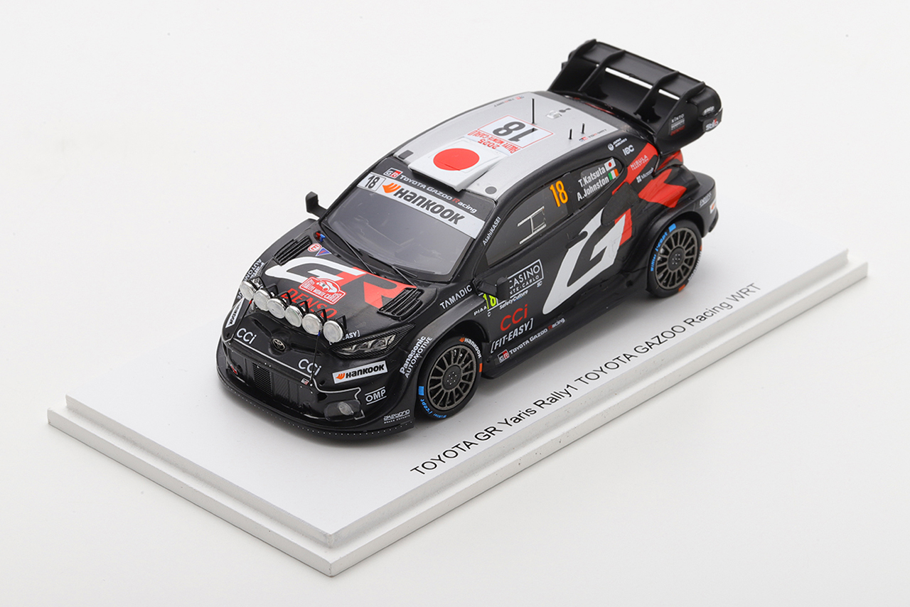 勝田貴元のナイトラリー仕様モデルカーが数量限定で登場【ラリー