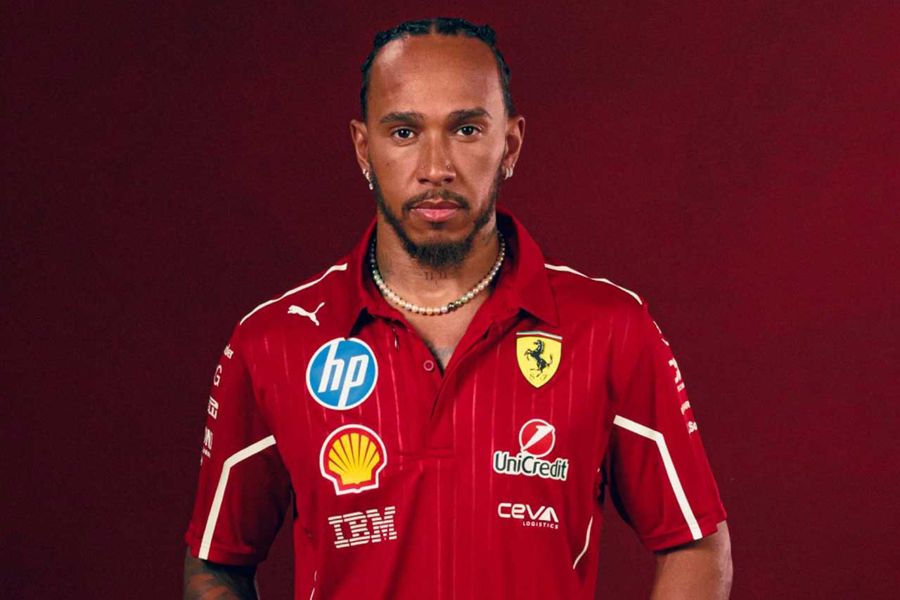 フェラーリ、ルクレール＆ハミルトンが着用する2025年のチームウエアを