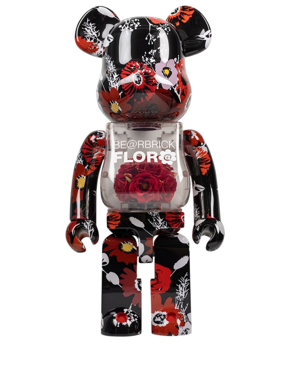 MEDICOM TOY Flora BE@RBRICK 1000% Figure | Black | FARFETCH