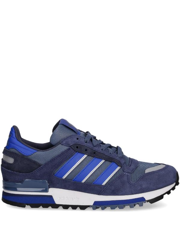 Adidas ZX 600 スエード レザースニーカー | ブルー | FARFETCH JP