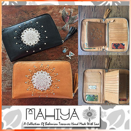 レザー（本革） MAHIYA(マヒヤ) 長財布(レディース) - 海外通販のBUYMA