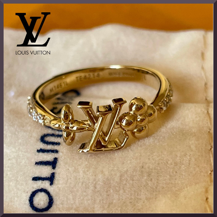 エレガンスが際立つ♪】LOUIS VUITTON ☆ アイコニック リング (Louis