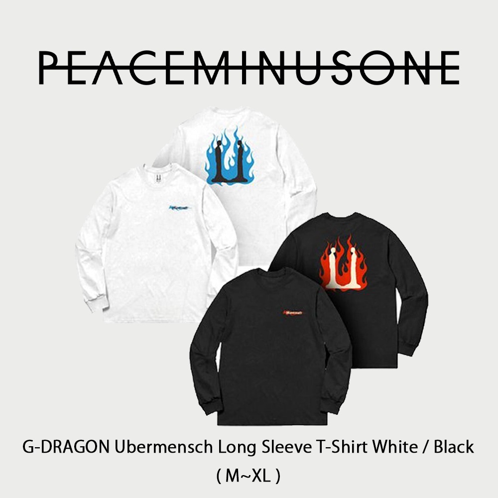 G-DRAGON】 正規品☆ Ubermensch Long Sleeve T-Shirt (peaceminusone
