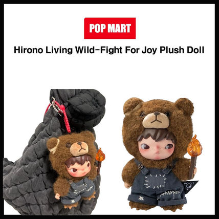 LIVING WILD-FIGHT FOR JOY PLUSH DOLL POP MART HIRONO(ポップマート