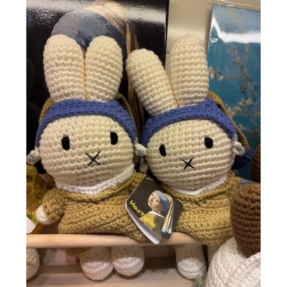 ミッフィー×フェルメール 真珠の耳飾りの少女 あみぐるみM (miffy