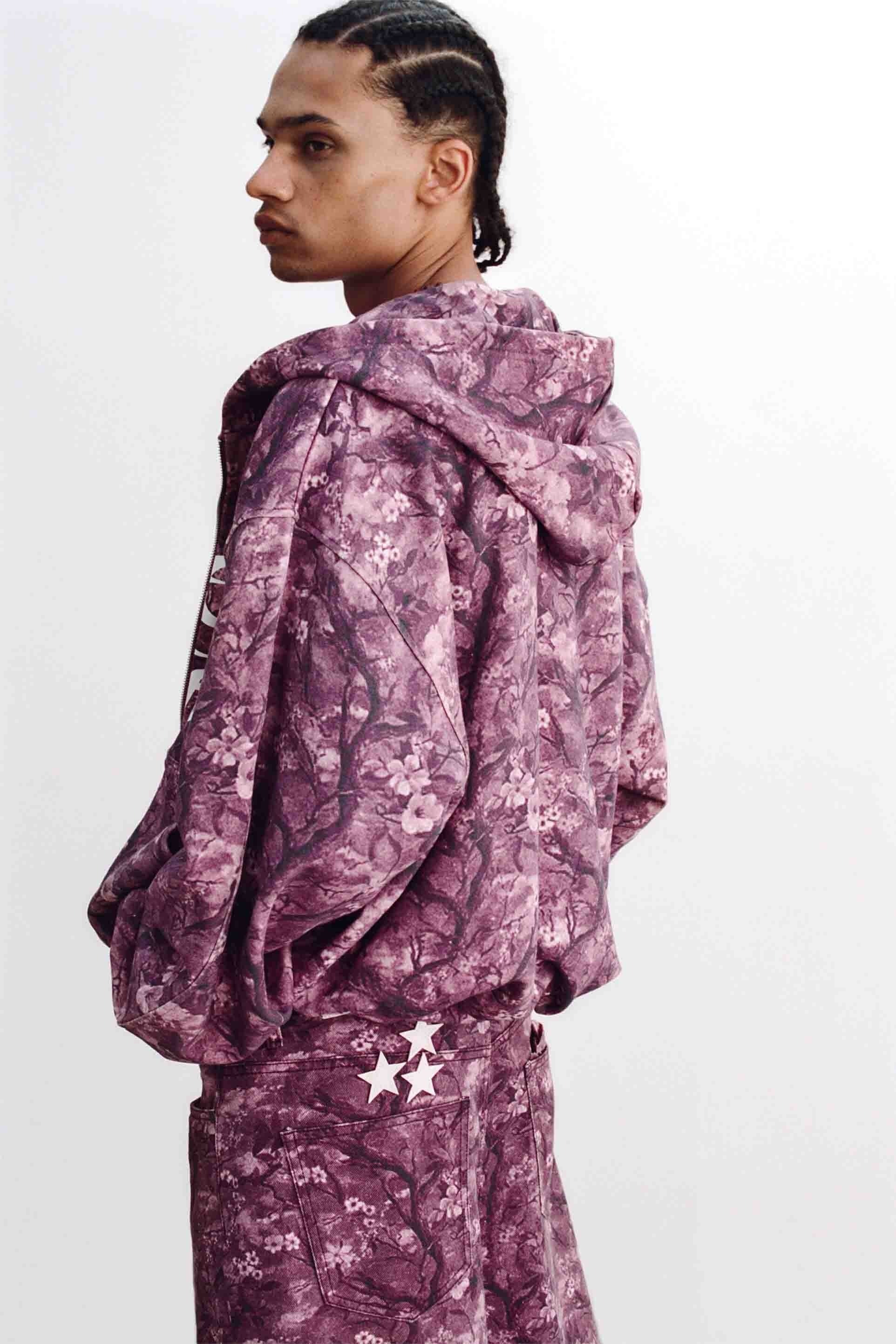 かっこいい☆国内発送☆SCUFFERS Real Flower Burgundy Zipper