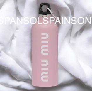 人気上昇中【MIU MIU】ステンレス ロゴウォーターボトル 500ml