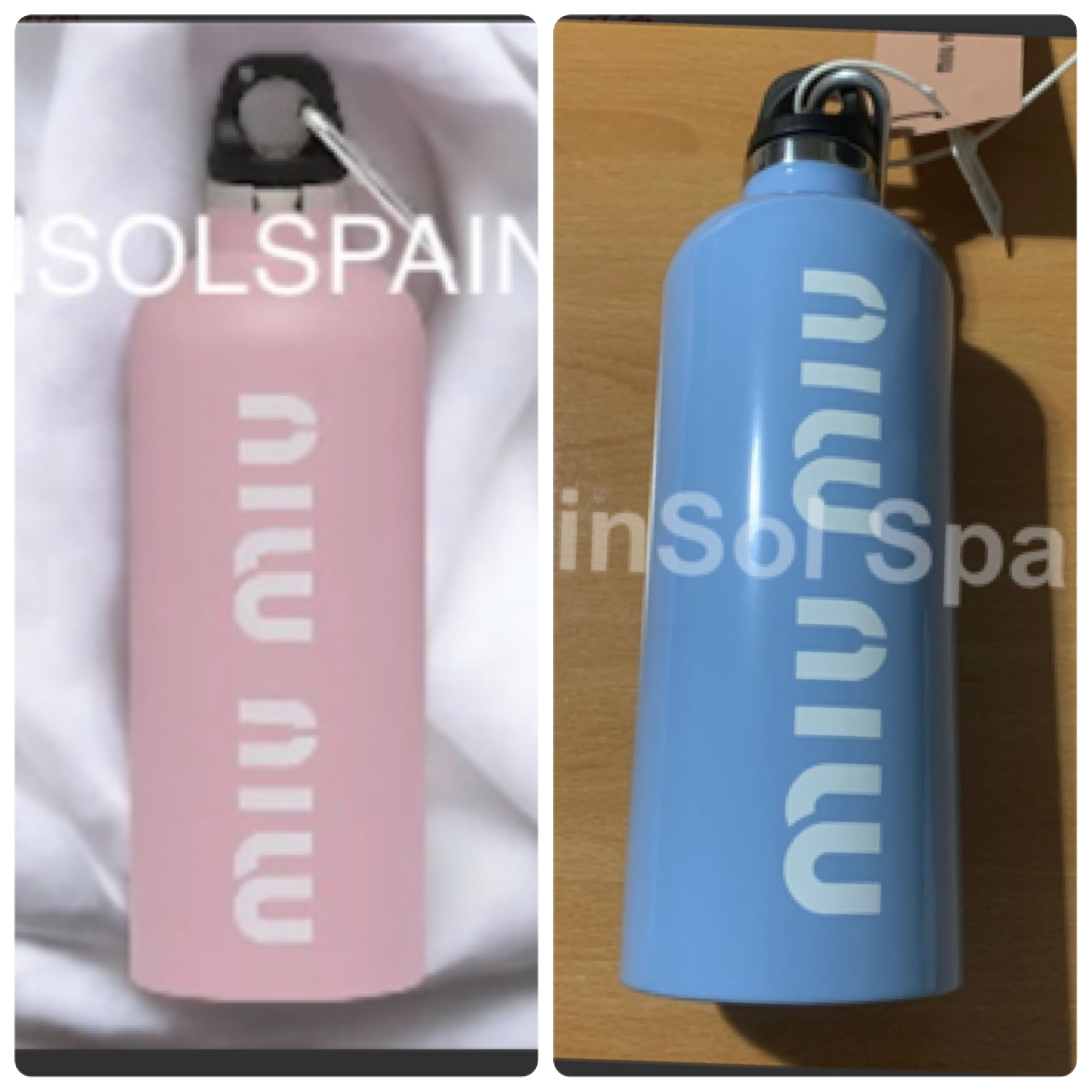 人気上昇中【MIU MIU】ステンレス ロゴウォーターボトル 500ml