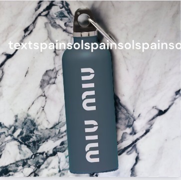 人気上昇中【MIU MIU】ステンレス ロゴウォーターボトル 500ml