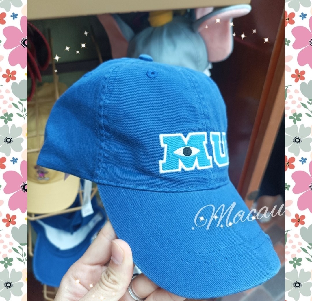 香港ディズニー限定☆モンスターズユニバーシティ大人用キャップ