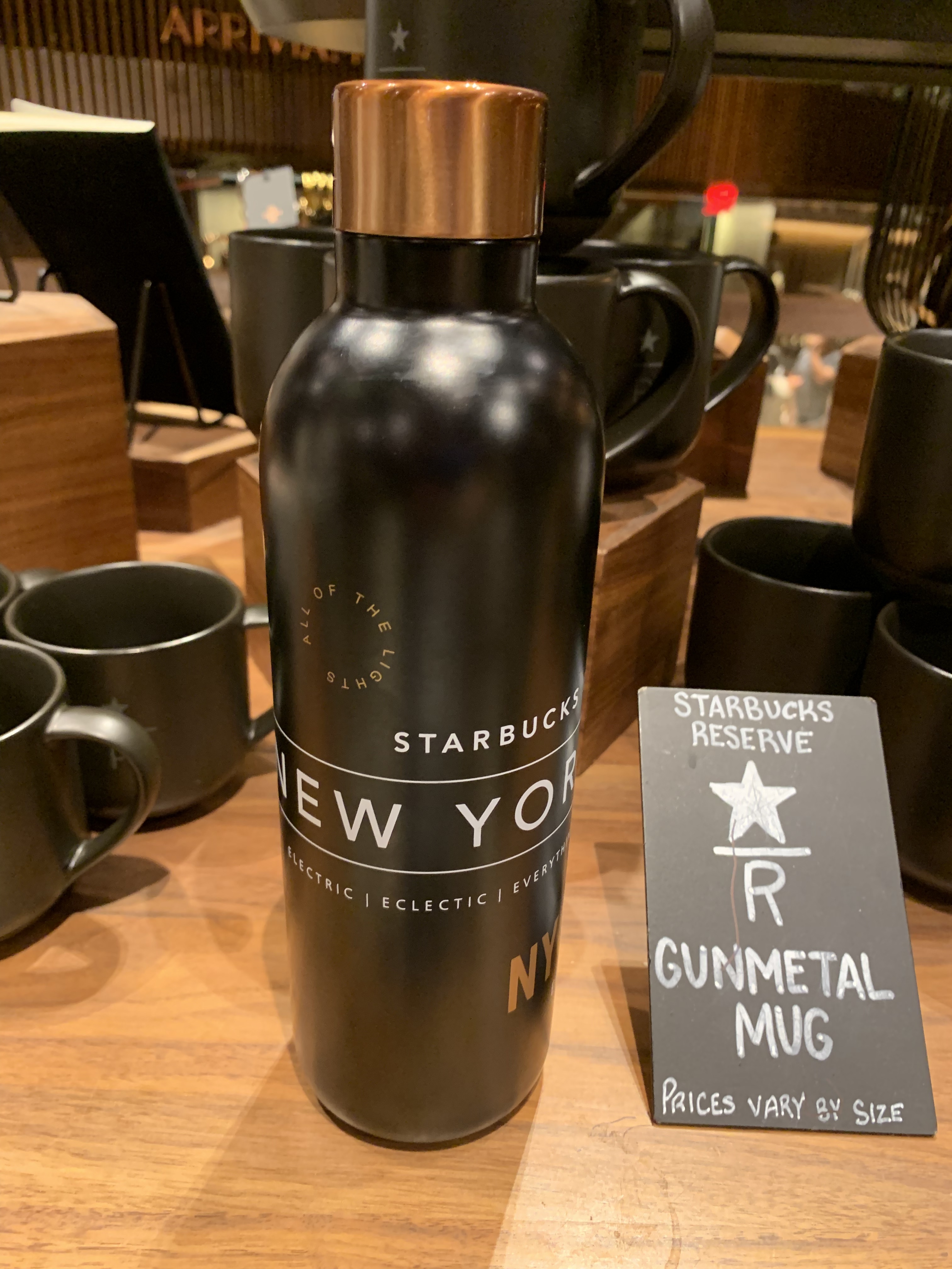 NY限定☆レア☆スタバリザーブ☆ステンレスボトル 送料関税込み