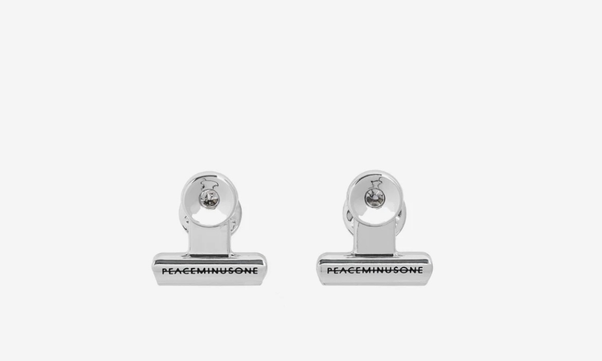 ☆入手困難☆PEACEMINUSONE BULLDOG CLIP PIN SET #1 (peaceminusone