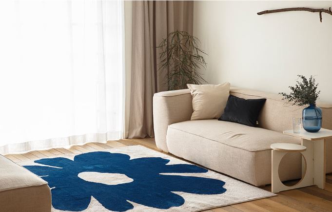 ザ・フラワー ラグ (150x200cm) (ELENAHEIM/ラグ・カーペット