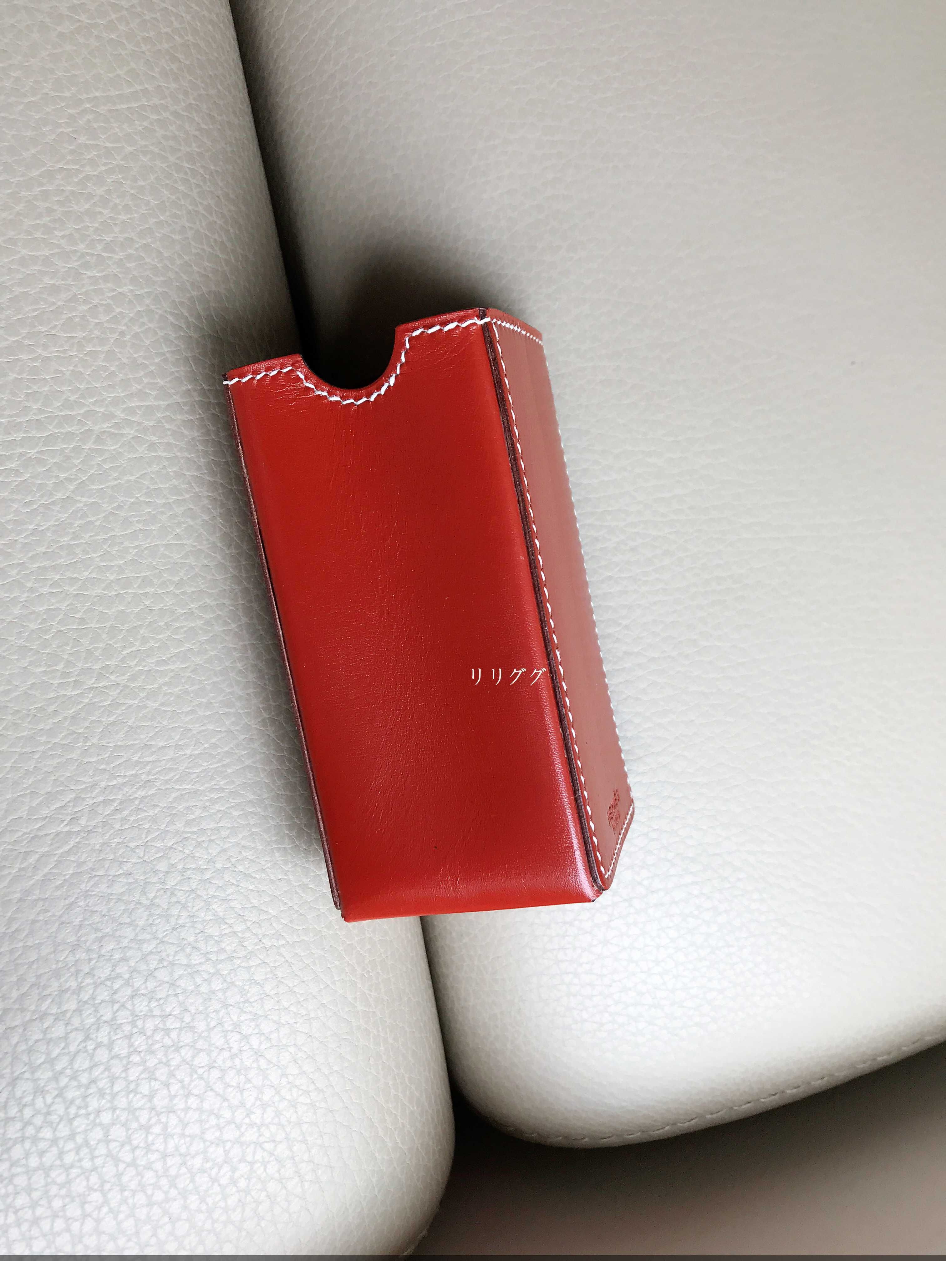 エルメス)エルメッセンスフレグランスのレザーケース/ペン立て (HERMES