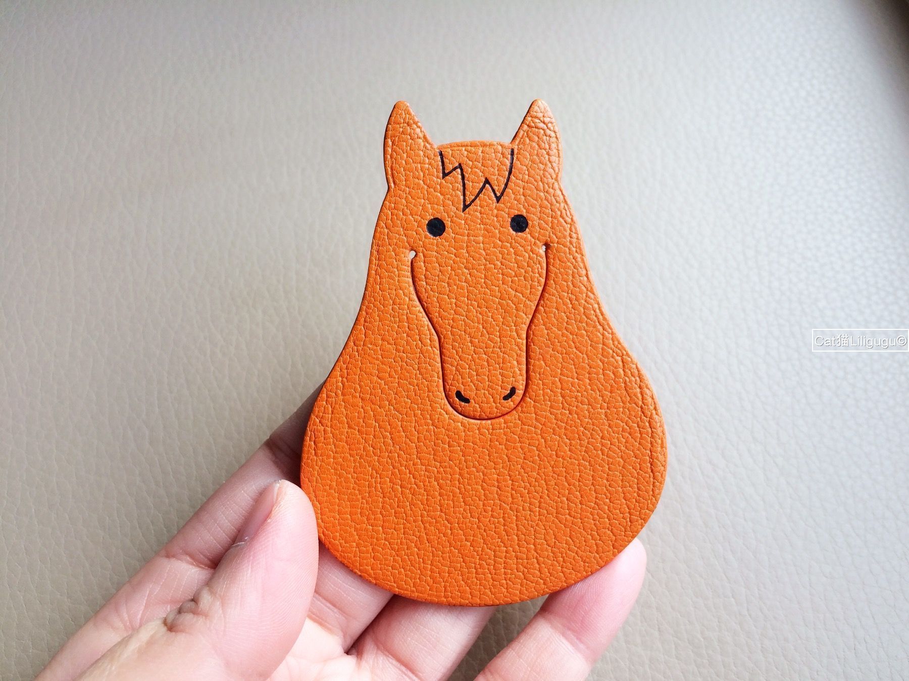 エルメス)ブックマークしおりピカブック☆馬ホース☆ (HERMES/デザイン