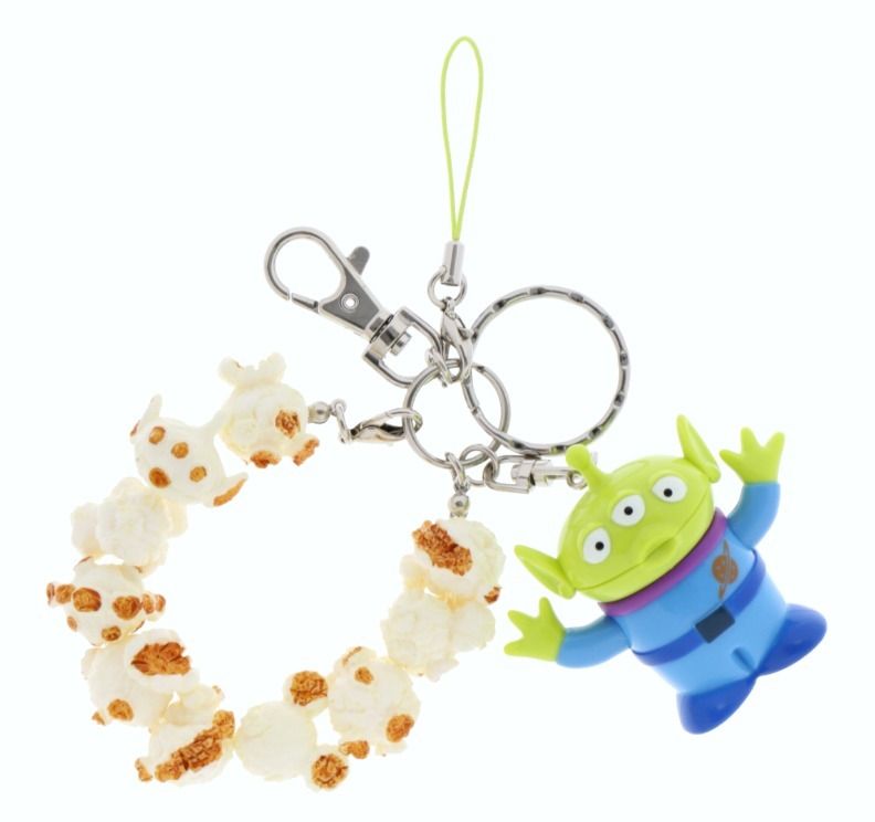 リトルグリーンメン ポップコーンバケットなキーチェーン (Disney