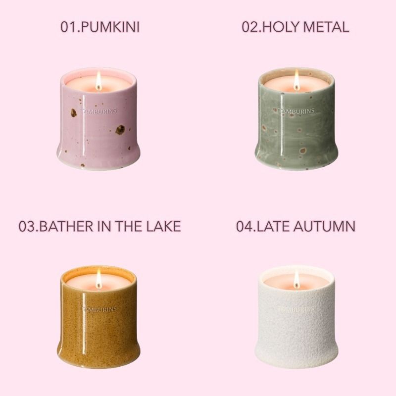 TAMBURINS】タンバリンズ パフューム キャンドル 210g (tamburins