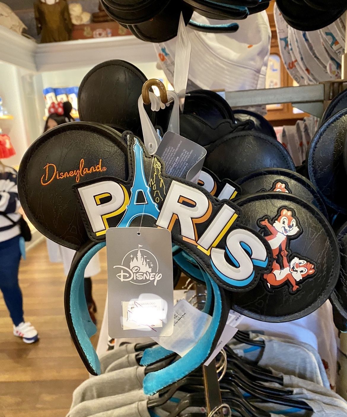 ディズニーランドパリ DLP カチューシャ チップ デール (Disney