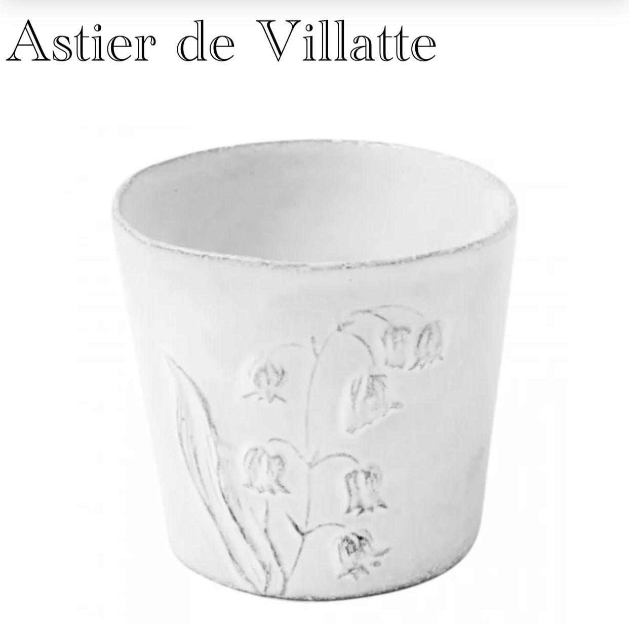 アスティエドヴィラット すずらん タンブラー (Astier de Villatte