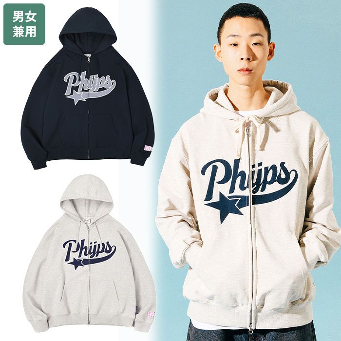 ☆Newjeans ミンジ☆PHYPS☆韓国 PHYPS STAR TAIL HOODIE ZIP UP