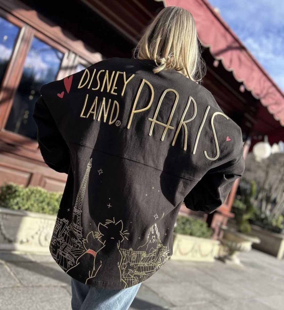 DLP限定 ディズニーパリ スピリットジャージ おしゃれキャット (Disney