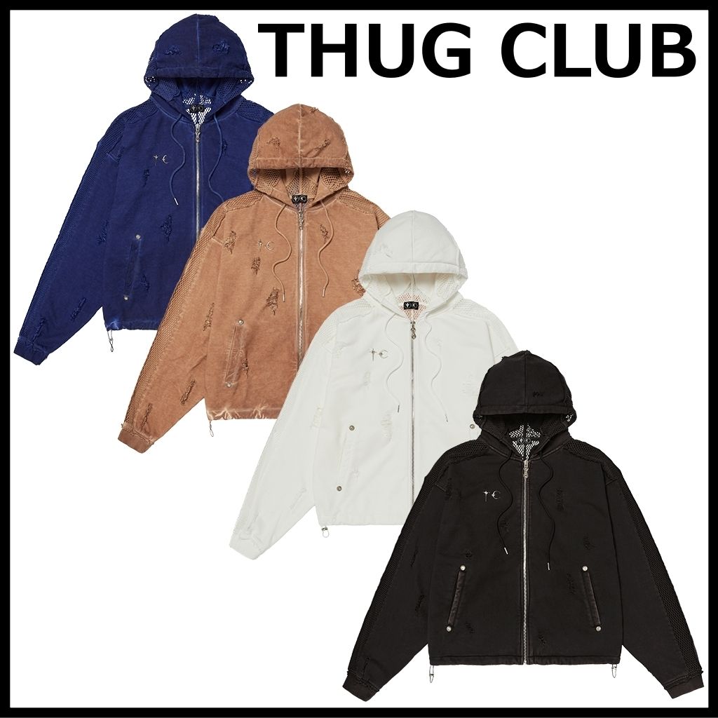 Thug Club】Dem Sound Zip-up [正規品] フーディ ジップアップ (Thug