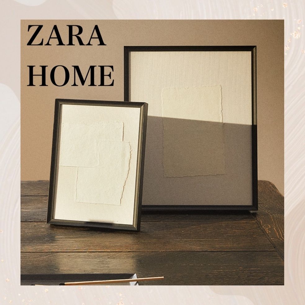 ZARA HOME】ブラック 金属 フレーム（Mサイズ） (ZARA HOME/フォト