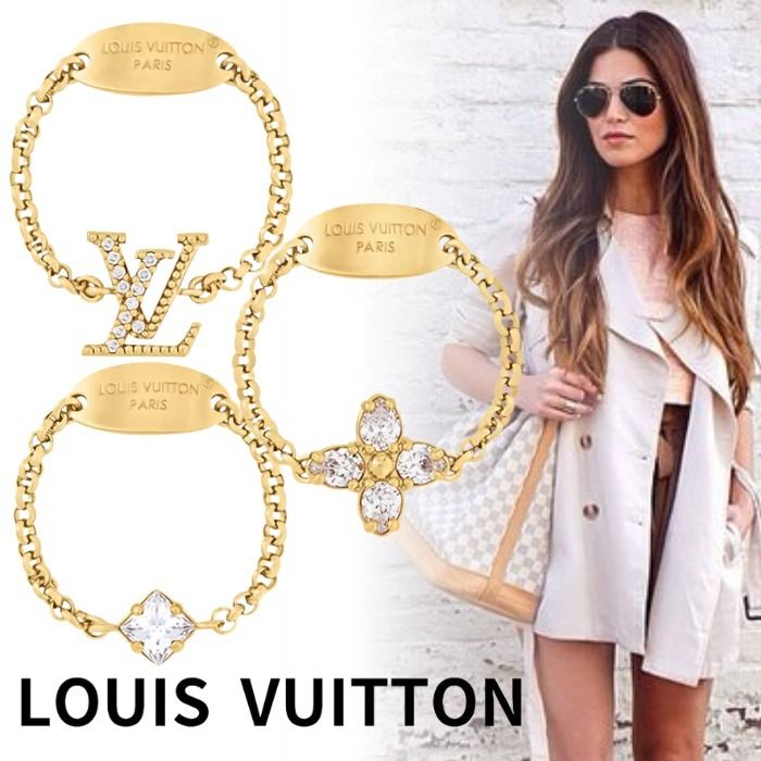 国内直営【LOUIS VUITTON】セット リング・レディ LV 3点セット (Louis