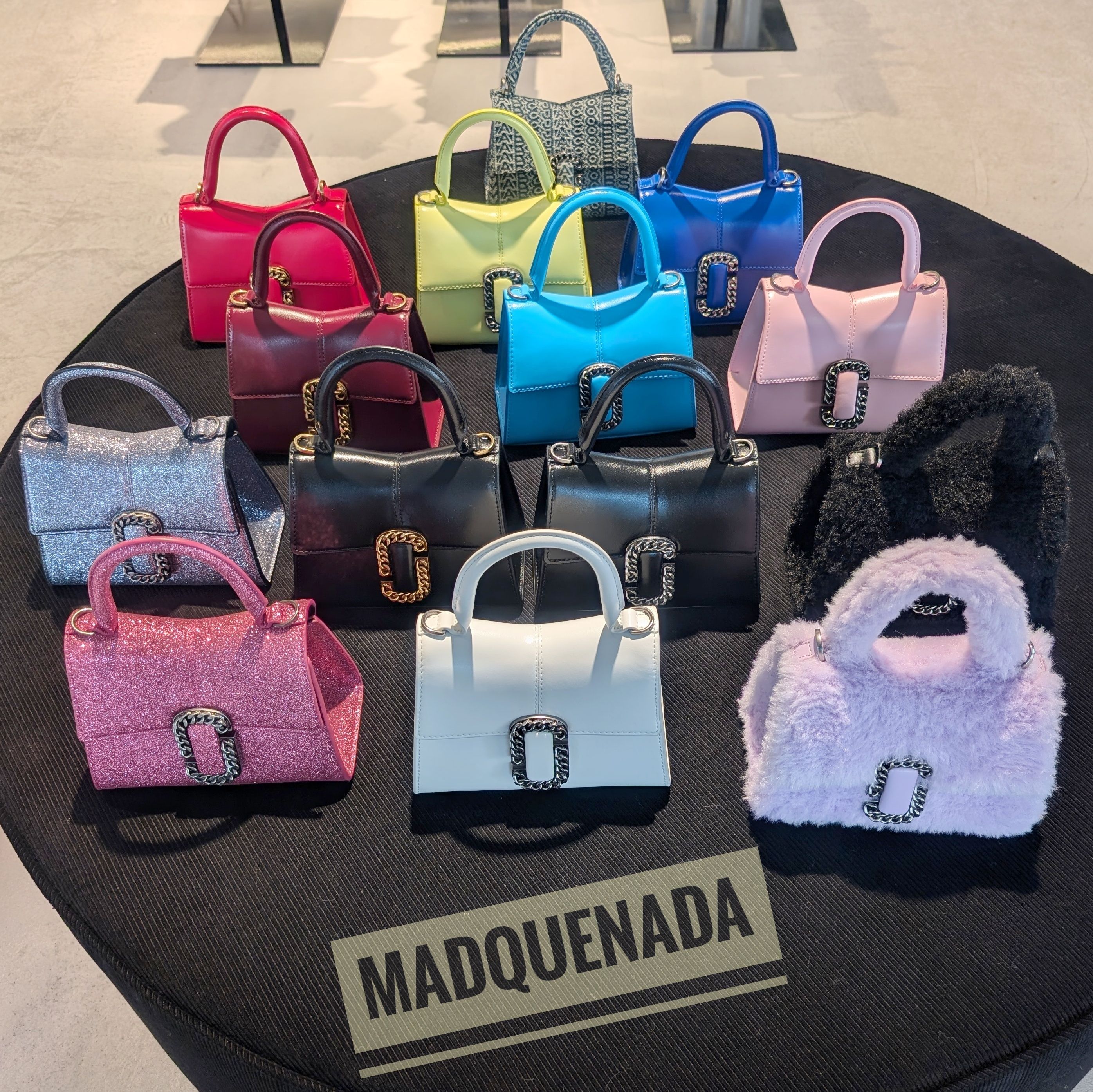 セール☆MARC JACOBS THE MONOGRAM DENIM ST MARC ミニ (MARC JACOBS