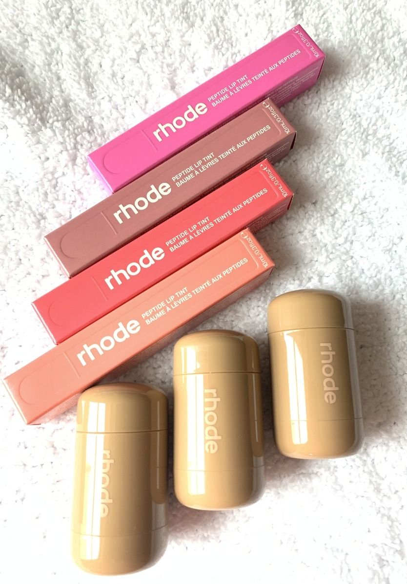 ヘイリー・ビーバー発【rhode】 クリームチーク+リップティント (rhode