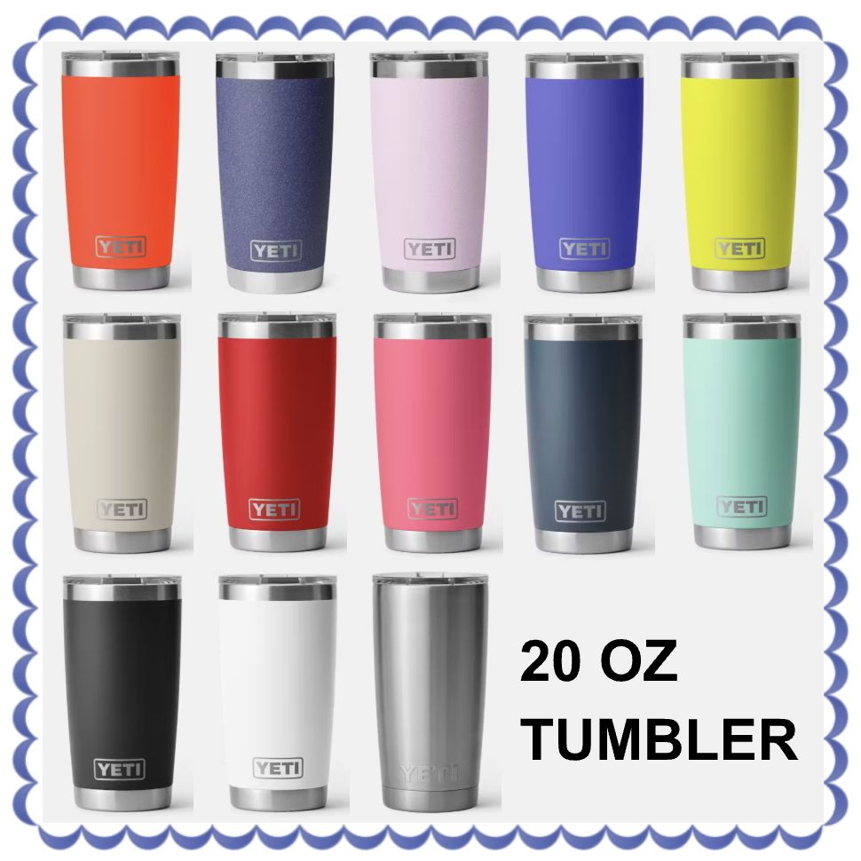YETI タンブラー RAMBLER 20 OZ TUMBLER 590mL 二重壁真空断熱 (YETI