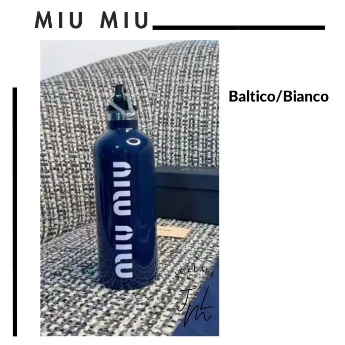 ミュウミュウ【Miu Miu】ステンレス製ウォーターボトル (MiuMiu