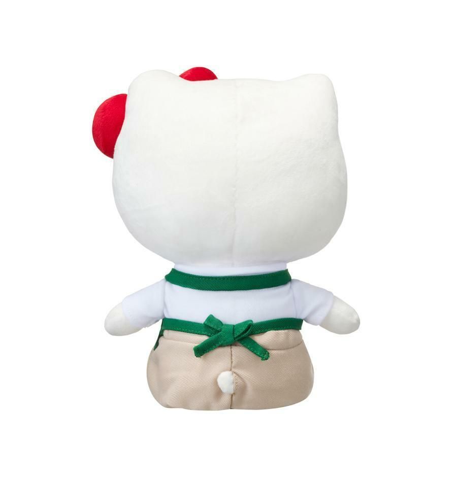 韓国スタバ キティ☆Barista Hello Kitty Plush Doll ぬいぐるみ