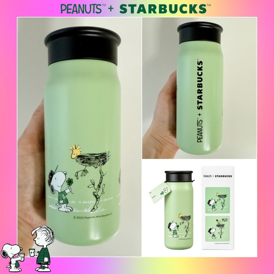 スタバ スタバ ホリデー2018ステンレスS'wellボトルグリーン350ml 2018