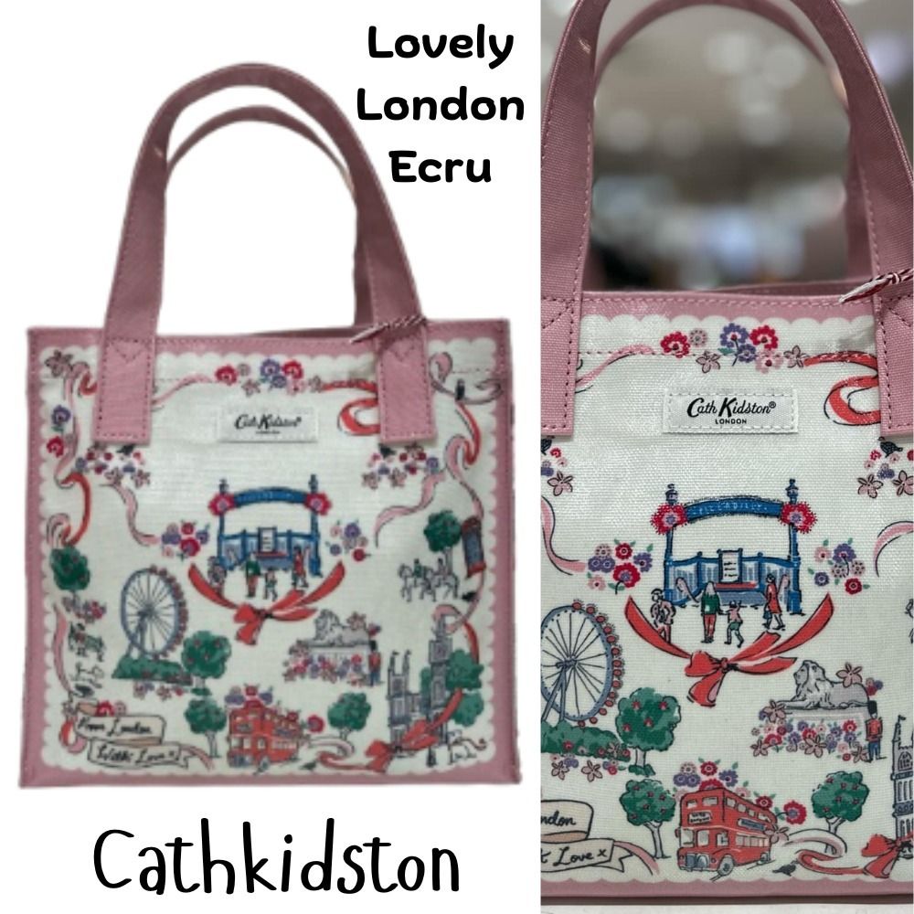 Cathkidston Bookbag Lovely London ブックバッグ スモール (Cath