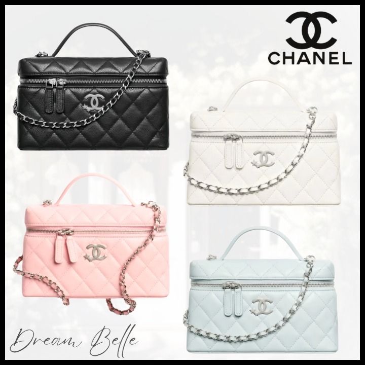 ココマークに星が輝く☆】CHANEL チェーン バニティバッグ (CHANEL