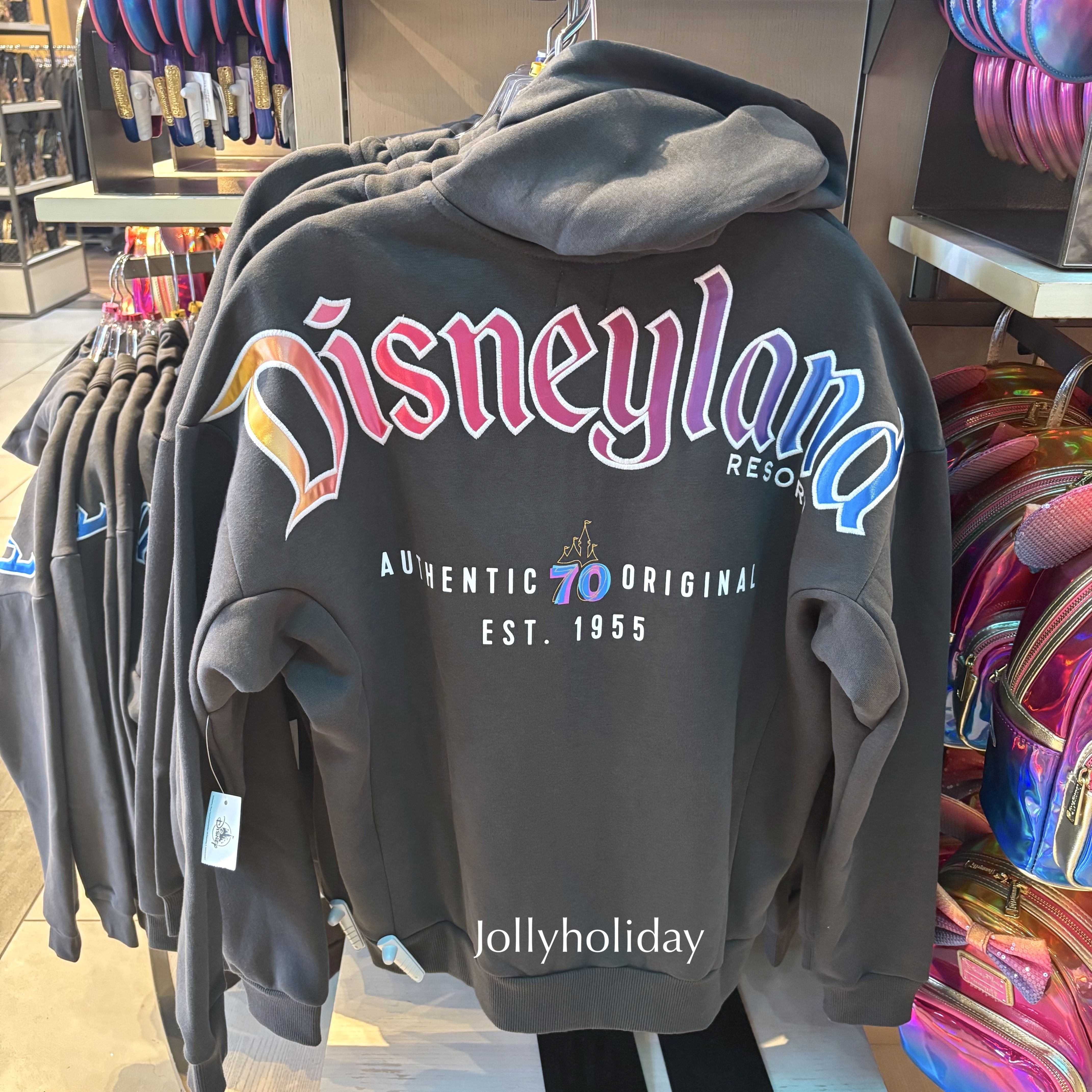 ☆Disneyland限定☆70周年記念 ディズニーランドロゴパーカー (Disney