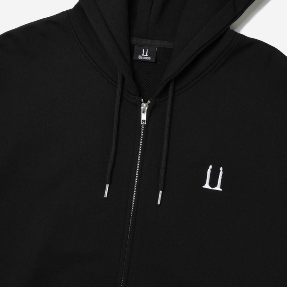 G-DRAGON Ubermensch Hoodie Zip-Up Black ☆人気 (peaceminusone