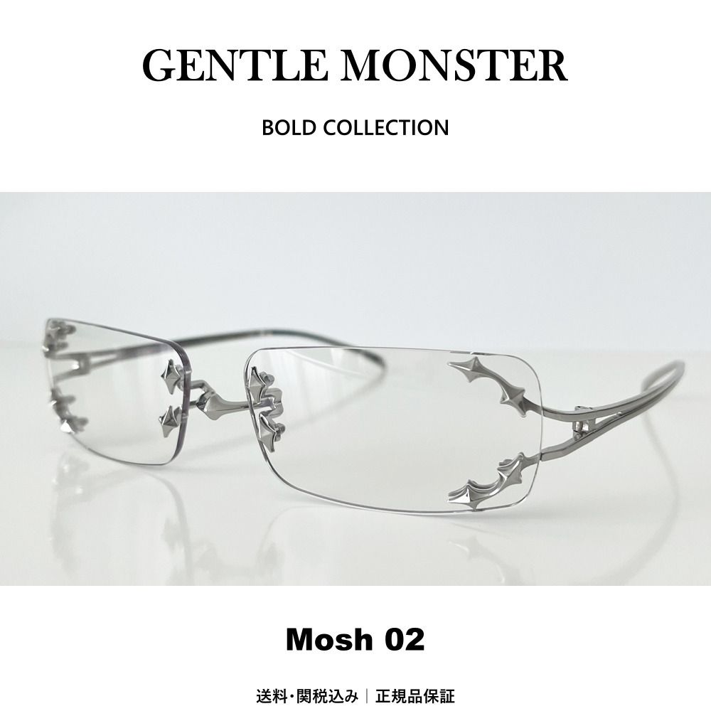 Gentle Monster】Bold Collection☆Mosh 02 Silver (Gentle Monster