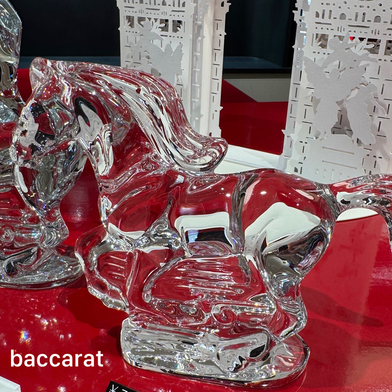 ○baccarat バカラ 干支 2026 馬 置き物 ギフト (Baccarat Crystal